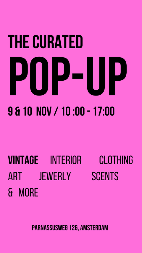 The curated POP-UP