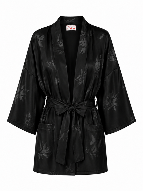 Asha leaf - black