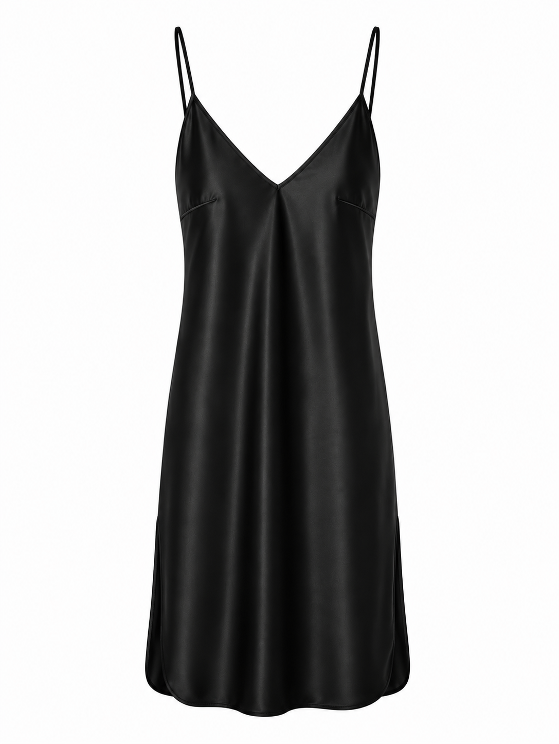 Daya satin - black
