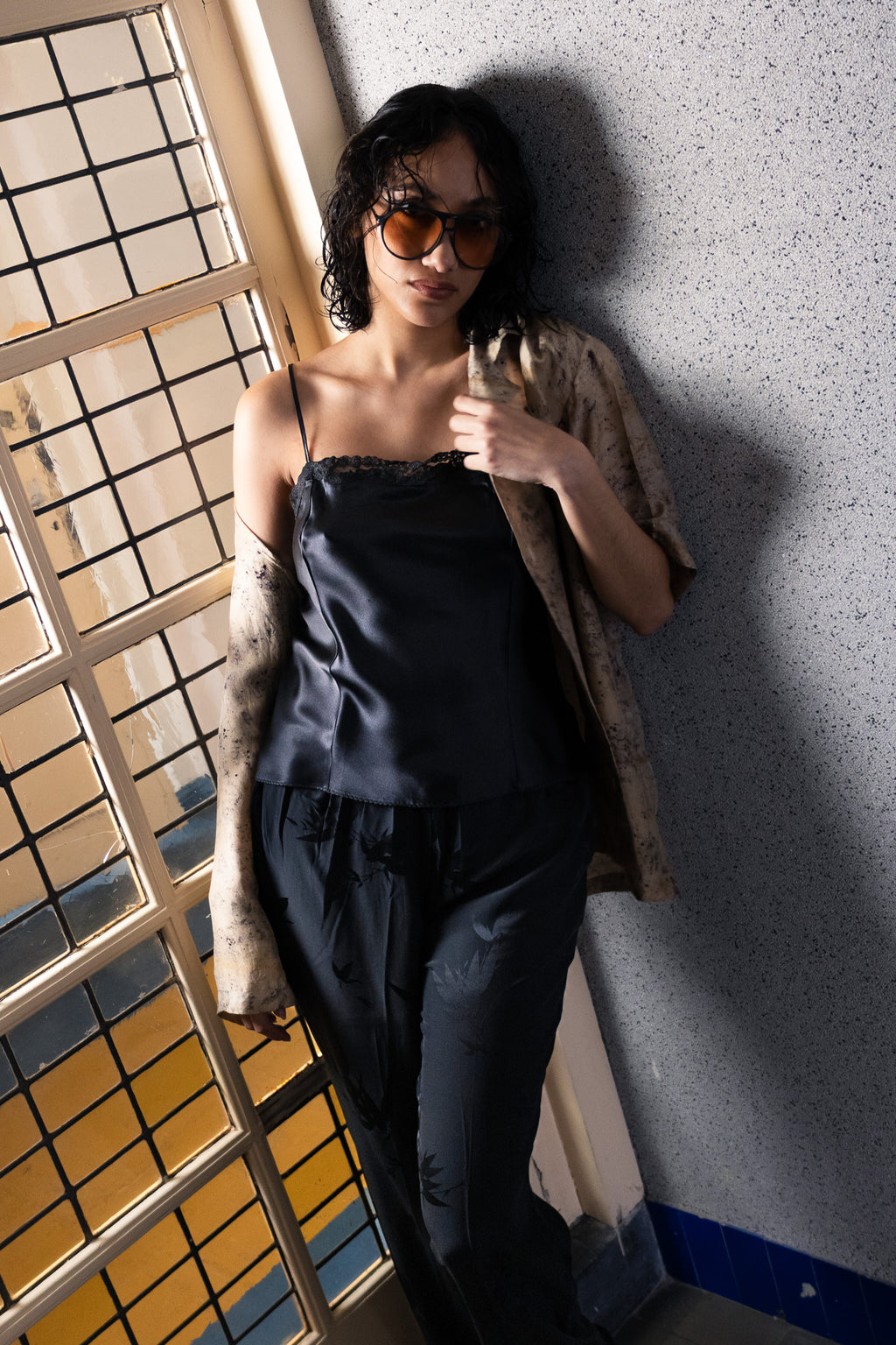 Risha leaf - black