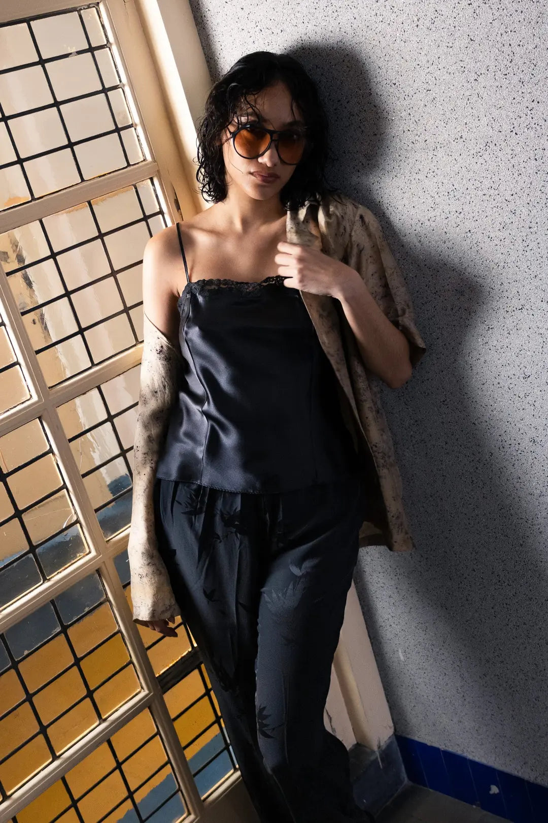 Risha leaf - black
