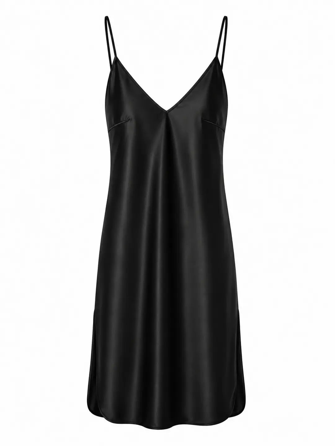 Daya satin - black
